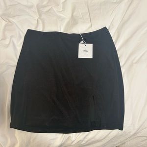 NWT Adika Black Mini Skirt
